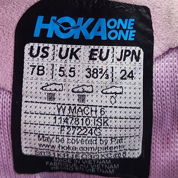 Hoka Mach 6 Womens Running Shoes Sneakers - Picture 9 of 9